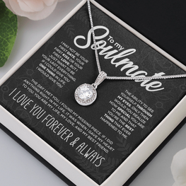 The diamond impression gift pendant with free box luxury quality