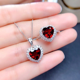 TITANIC RED HEART SET LUXURY