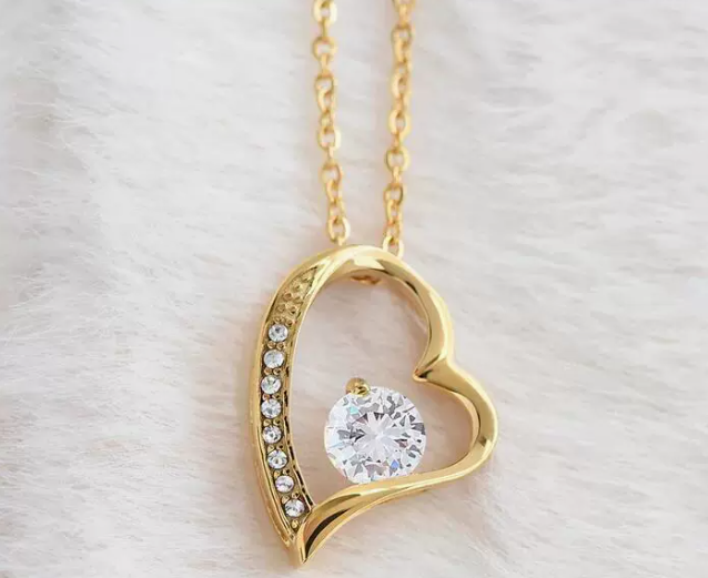 "Eternal Glow" Heart Pendant