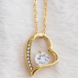 "Eternal Glow" Heart Pendant