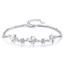 PLATINUM PLATED ZIRCON BRACELET - Lexception