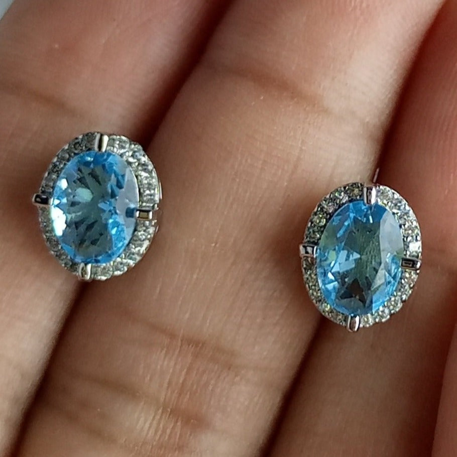 ZIRCON EARRINGS LUXURY QUALITY