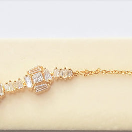 PLATED HIGH QUALITY ZIRCON BRACELET - Lexception