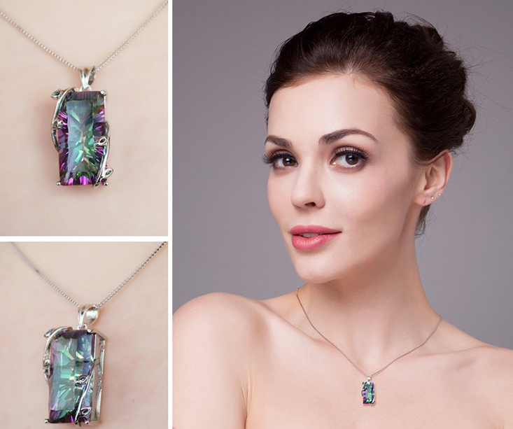 Multi shade combo box deal earrings and pendant offer!