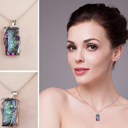 Multi shade combo box deal earrings and pendant offer!